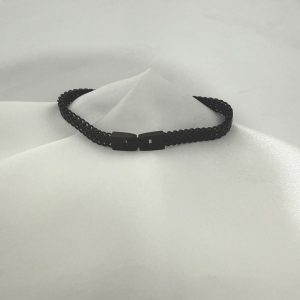 צמיד snake לגבר שחור , STAINLESS STILL