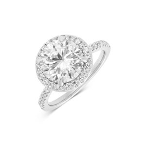 טבעת סוליטר - מוסונייט